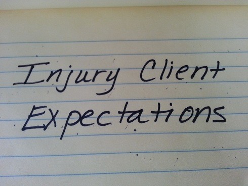 Personal Injury Client Expectations About Settlement & Verdict Amounts