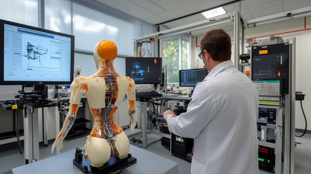 biomechanical expert doing testing after rear end car accident in orlando