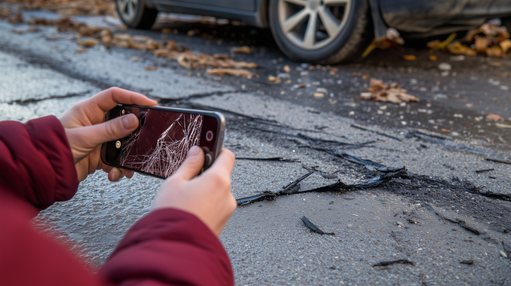 evidence collection after rear end collision in orlando, florida