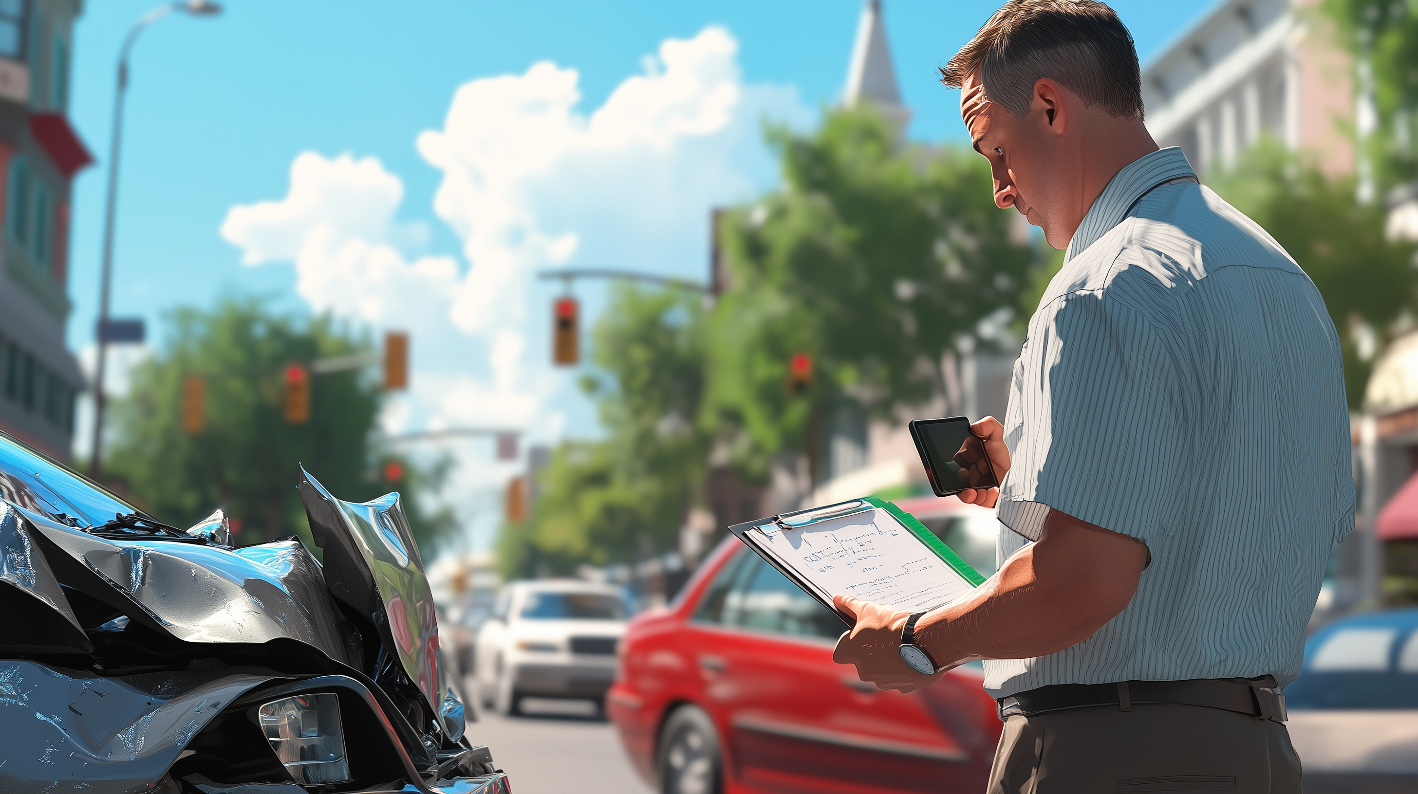 insurance adjuster after orlando rear end car accident