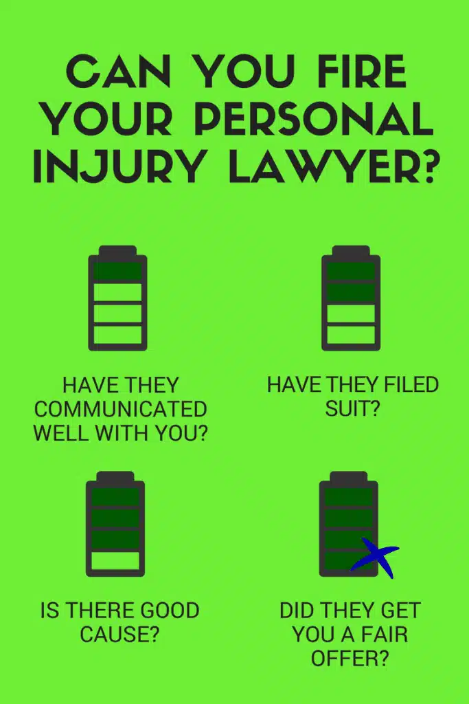 how to fire your personal injury attorney