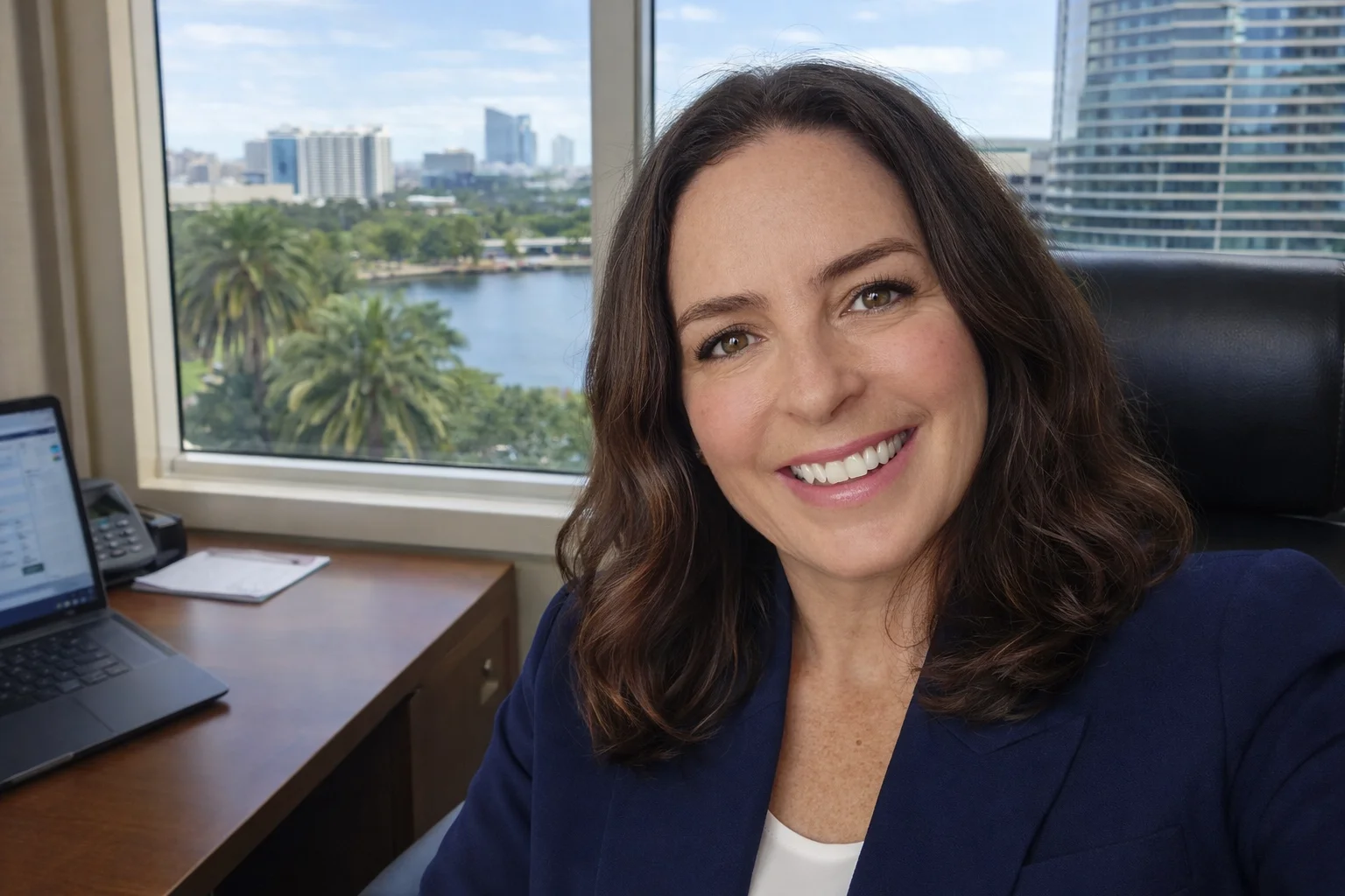 Tina Willis — Orlando semi-truck accident lawyer who recovered $7 million settlement for paralyzed truck driver, in tractor-trailer accident settlement.
